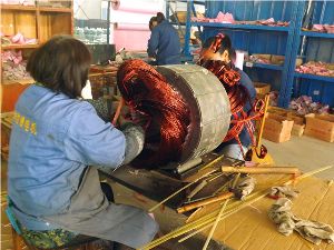 防爆電機(jī)工作場景